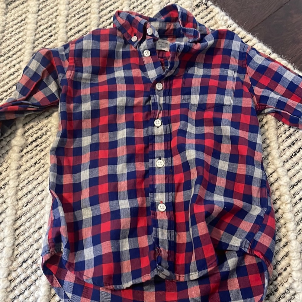 Boys button down